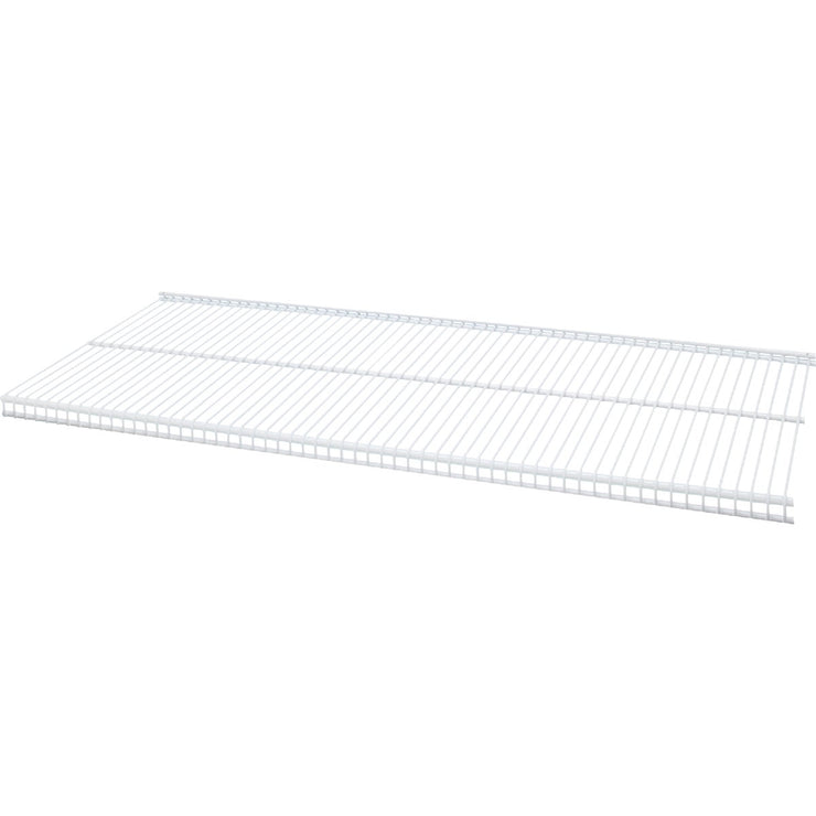 Organized Living FreedomRail 3 Ft. W. x 12 in. D Profile Ventilated Closet Shelf, White