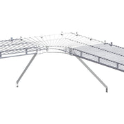ClosetMaid 16 In. Shelf & Rod Wire Closet Corner Shelf Kit, White
