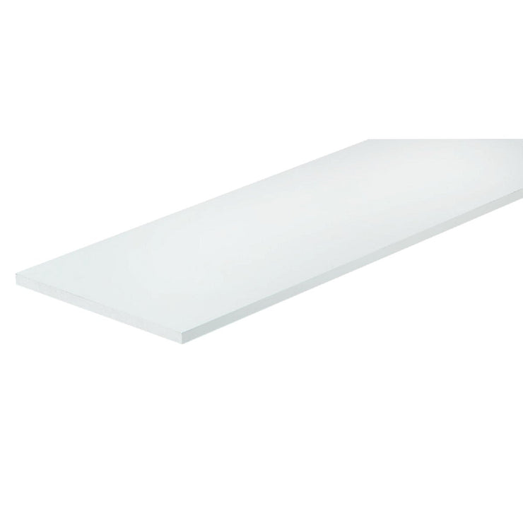 Knape & Vogt 12 In. x 48 In. White All-Purpose Shelf