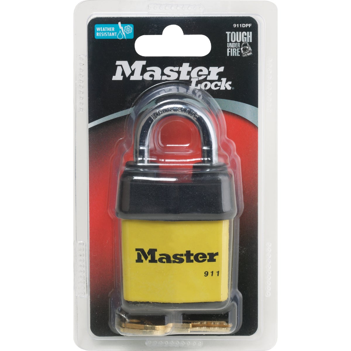 Master Lock 2-1/8 In. W. FlexFit Keyway Cover Laminated Steel Differen ...