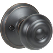 Schlage Aged Bronze Georgian Dummy Door Knob