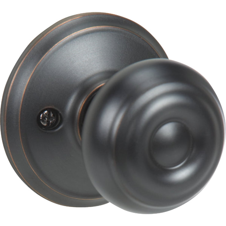 Schlage Aged Bronze Georgian Dummy Door Knob