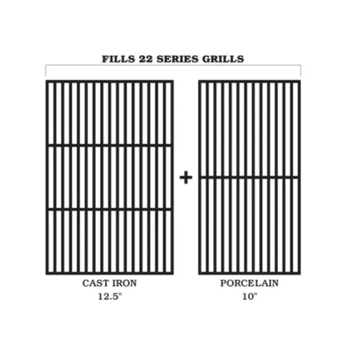 TRAEGER CAST IRON/PORCELAIN GRILL GRATE KIT FOR PRO 22 GRILLS