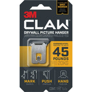 3M Claw 45 Lb. Drywall Picture Hanger with Temporary Spot Marker (1 Hanger, 1 Marker)