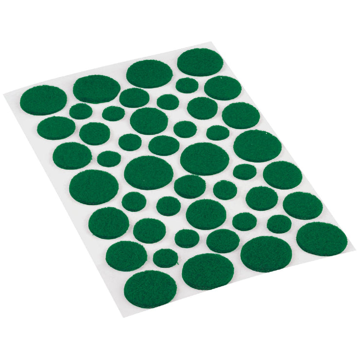 Do it Assorted Green Light Duty Felt Pads,(46-Count)