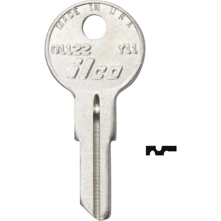 ILCO Yale Lockset H7W Key Blank (10-Pack)