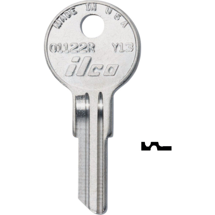 ILCO Key Blank For Yale Lockset (10-Pack)