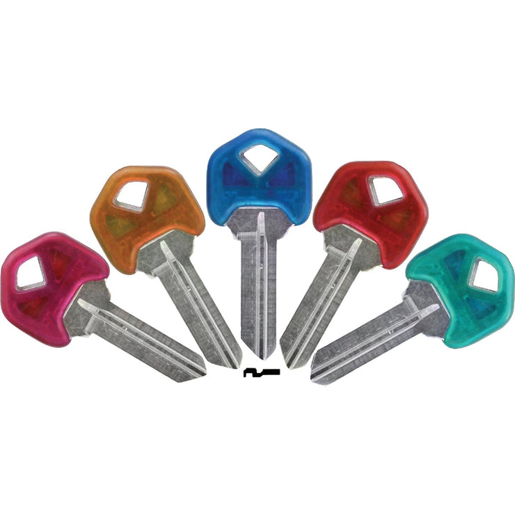 ILCO Kwikset Assorted Design Decorative House Key, KW1PC (5-Pack)