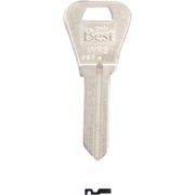 Do it Best Weiser Nickel Plated House Key, WR3 (10-Pack)
