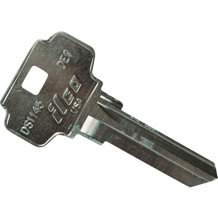 ILCO Dexter Nickel Plated House Key, DE9 (10-Pack)