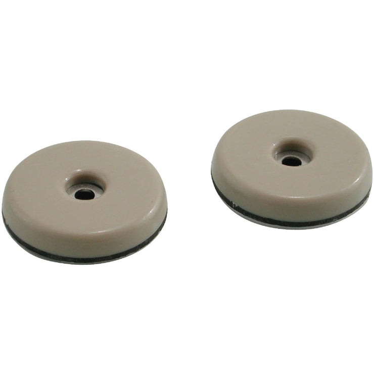 Do it 1 In. Round Adhesive and Screw on Furniture Glide,(8-Pack)