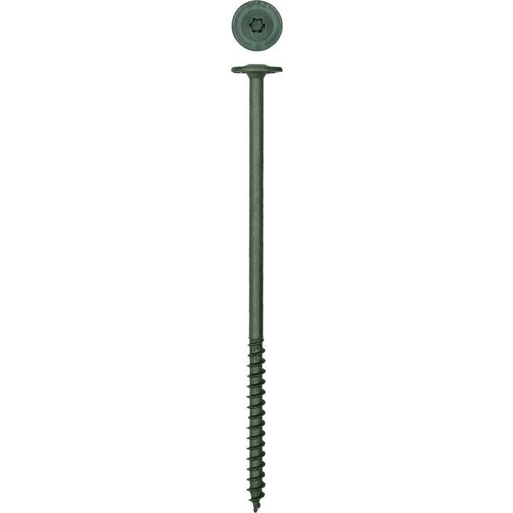Spax PowerLags 1/4 In. x 6 In. Washer Head Exterior Structure Screw (12 Ct.)