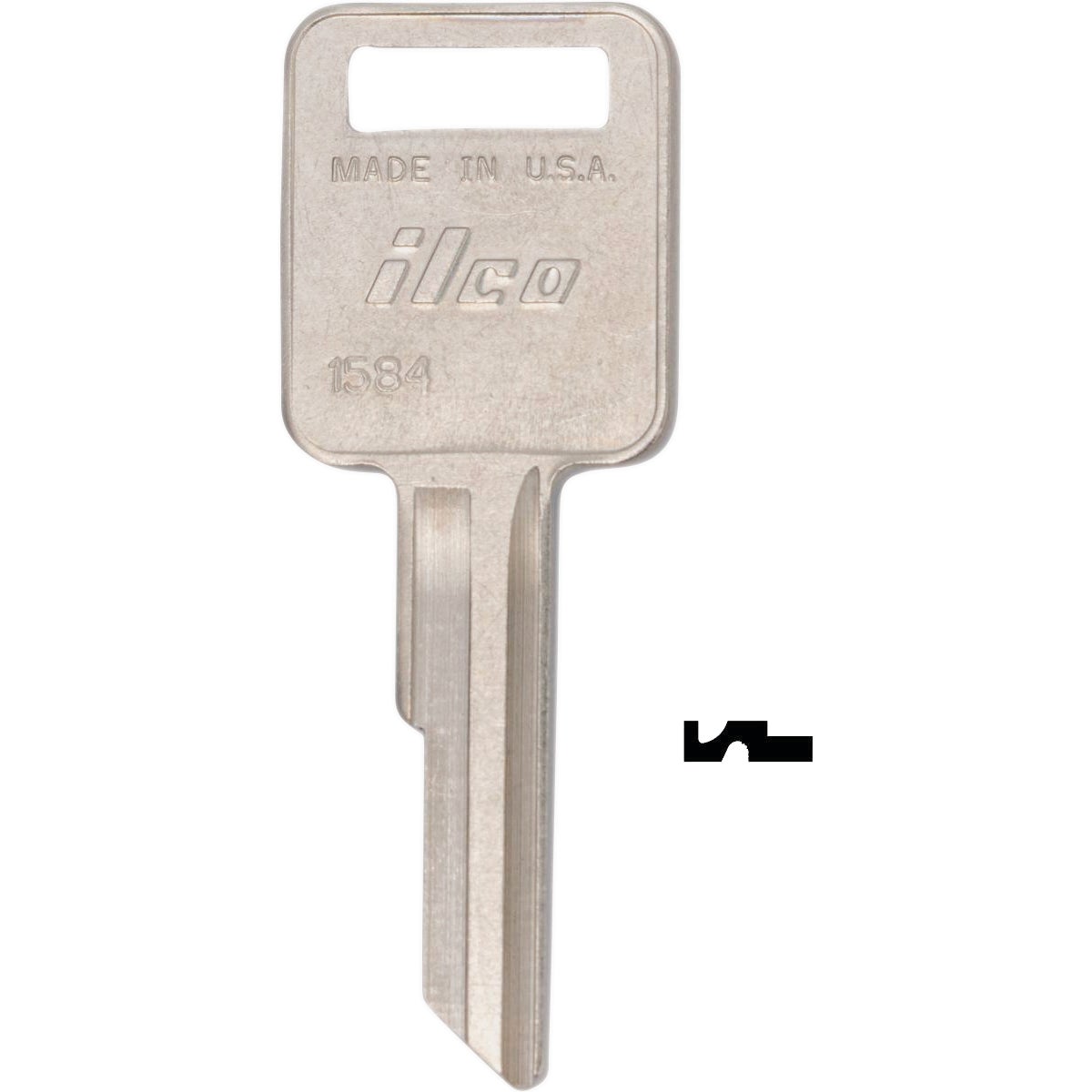 1 NEW For SELECT FREIGHTLINER TRUCKS KEY BLANK 1628-P Ilco Made In USA - Foto 9