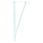 John Sterling 208 Series 20 In. D. x 13 In. H. White Steel Ultimate L-Bracket