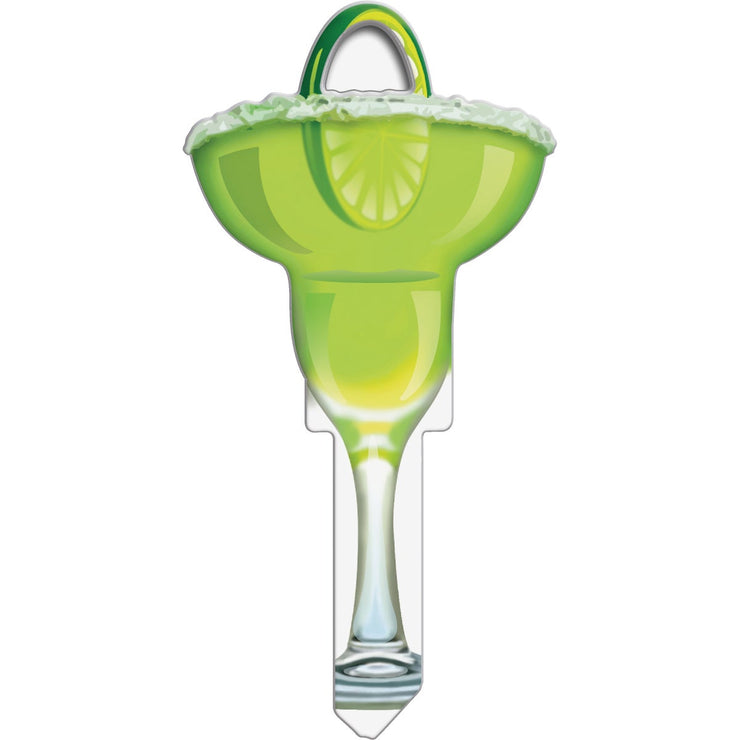 Lucky Line Margarita Design Decorative House Key, KW11
