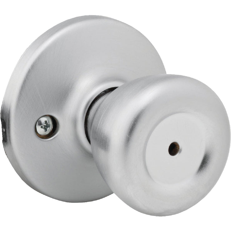 Kwikset Satin Chrome Mobile Home Privacy Lockset