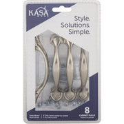 KasaWare 4-5/8 In. Satin Nickel Cabinet Pull (8-Pack)