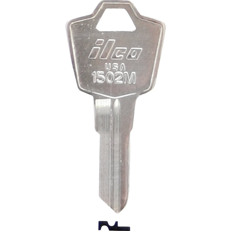 ILCO ESP Nickel Plated Mailbox Key, (10-Pack)