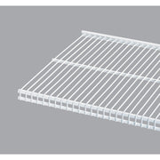 Organized Living FreedomRail 2 Ft. W. x 12 in. D Profile Ventilated Closet Shelf, White