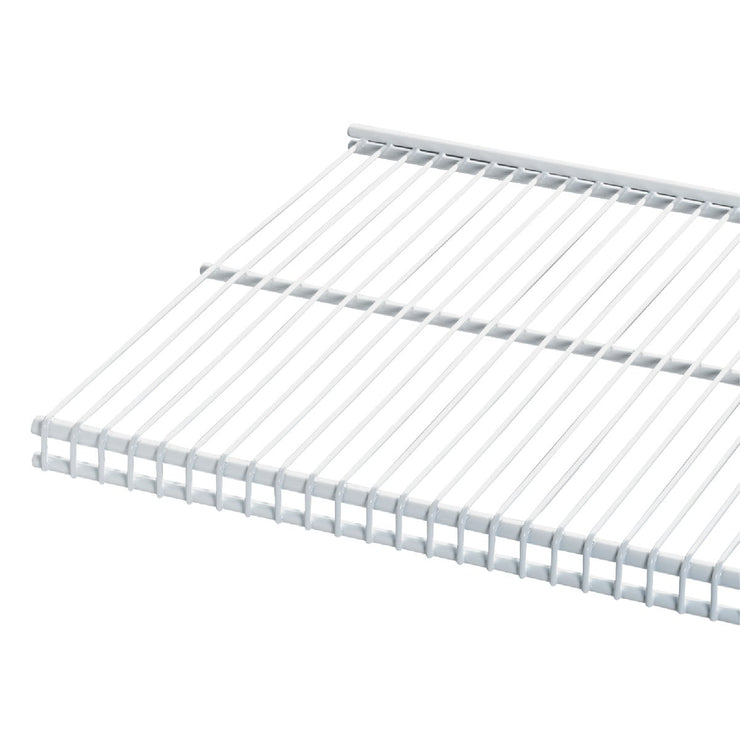 Organized Living FreedomRail 2 Ft. W. x 12 in. D Profile Ventilated Closet Shelf, White