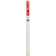 Do it 1.75 In. W. x 1.25 In. H. x 36 In. L. Silver Aluminum U-Shaped Door Bottom with Drip Cap