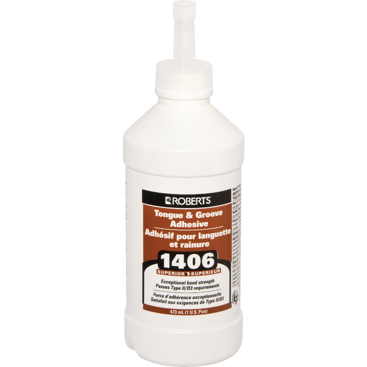 Roberts Tongue and Groove Wood Floor Adhesive, Pt.