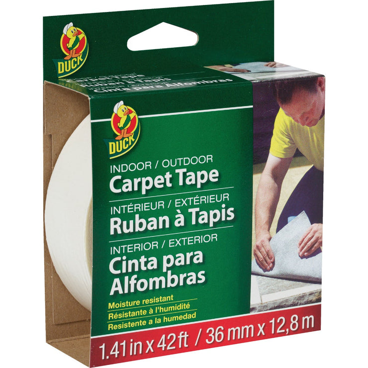 Duck 1.41 In. x 42 Ft. Indoor/Outdoor, Fiberglass Carpet Tape