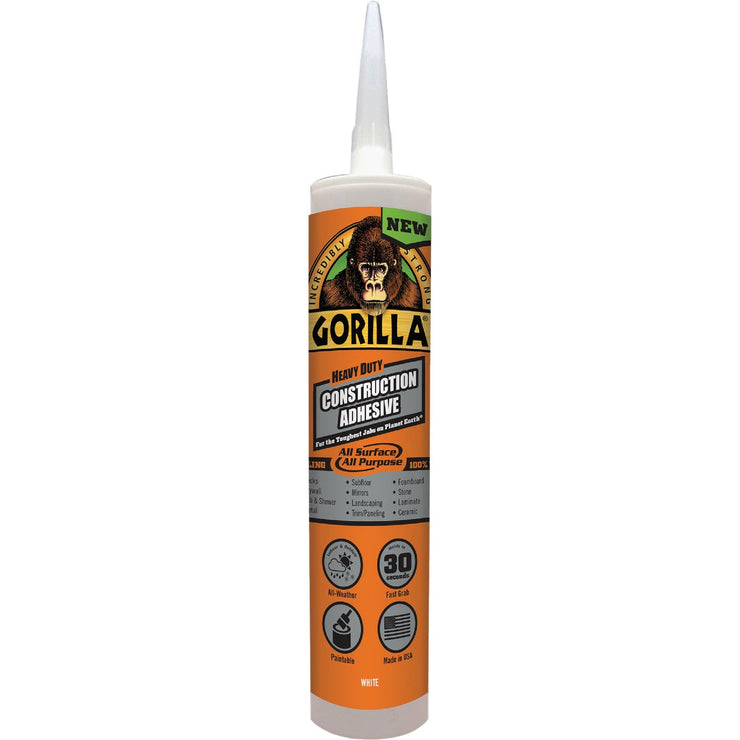 Gorilla 9 Oz. All Surface Construction Adhesive