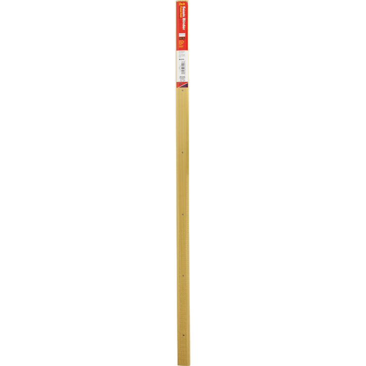 Do it Gold Satin 1-1/4 In. x 3 Ft. Aluminum Seam Binder