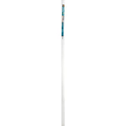 M-D Satin Silver Fluted 2 In. x 6 Ft. Aluminum Carpet Trim Bar, Extra Wide