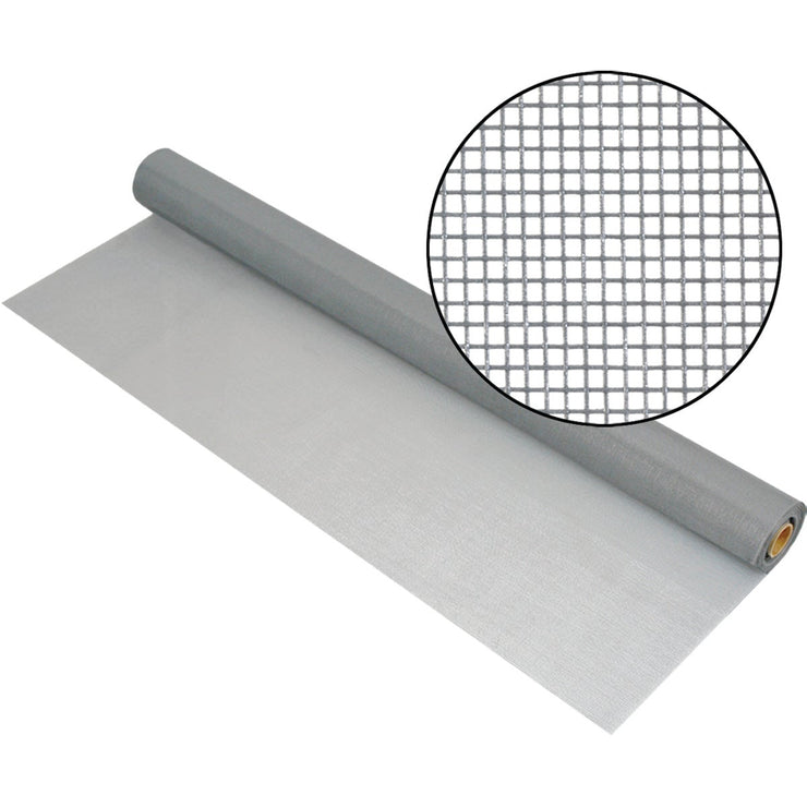 Phifer 36 In. x 100 Ft. Gray Premium Polyester Mesh Screen Cloth