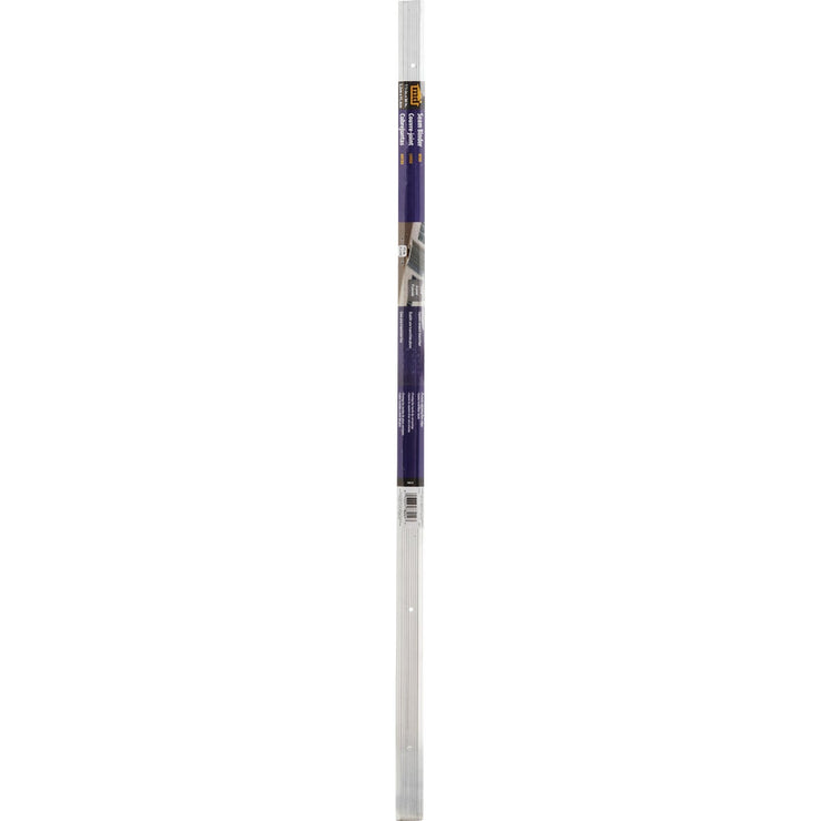 M-D Silver Satin 1-1/4 In. x 3 Ft. Aluminum Seam Binder