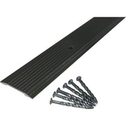 M-D Silver Satin 1-1/4 In. x 3 Ft. Aluminum Seam Binder