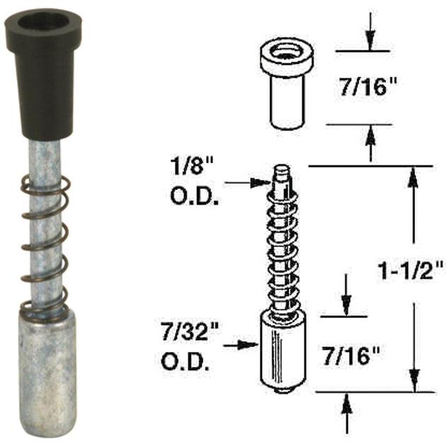 Window Screen Repair Plunger Latch – Hemlock Hardware