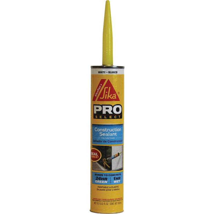 Sikaflex Sika 10.1 Oz. Pro Select Construction Polyurethane Sealant, White