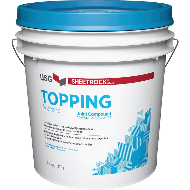 Sheetrock 4.5 Gal. Pre-Mixed Topping Drywall Joint Compound