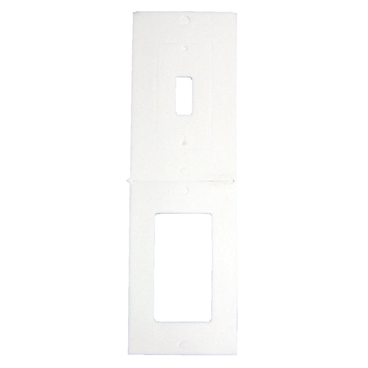M-D Dual Purpose Switch & Wall Plate Insulator, (6-Pack)