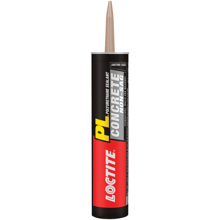 Loctite Pl Self-Leveling Sealant 10 Oz Limestone Gray Concrete Sealant