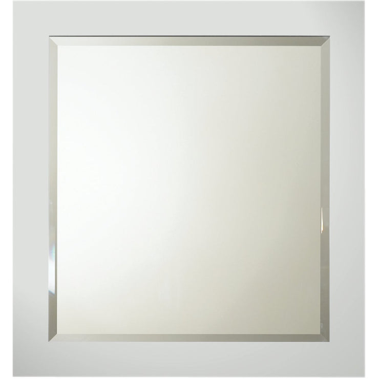 Bertch Lighthouse Gray 28 In. W x 30 In. H Framed Vanity Mirror