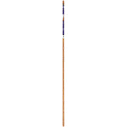 M-D Oak 1-1/4 In. x 6 Ft. Aluminum w/Hardwood Finish Seam Binder