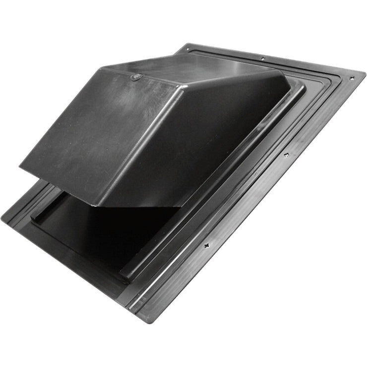 Lambro 7 In. Black Plastic Roof Vent Cap for Range Hood Vent