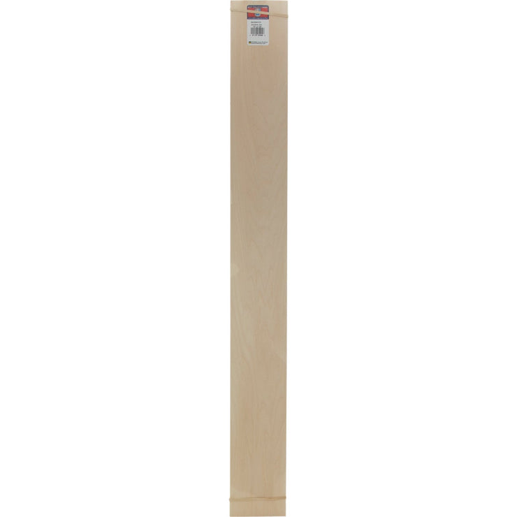 Midwest Products 1/16 In. x 3 In. x 3 Ft. Basswood Board