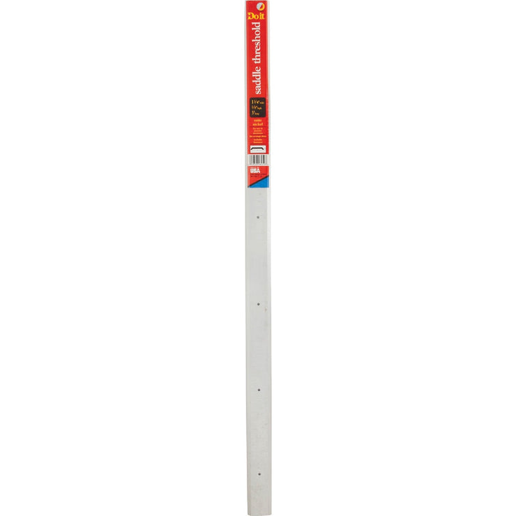Do it Saddle 36" L x 1-3/4 " W x 1/8" H Satin Nickel Threshold