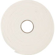 M-D 3/8" W x 3/16" T x 17' L White Foam Weatherstrip Tape