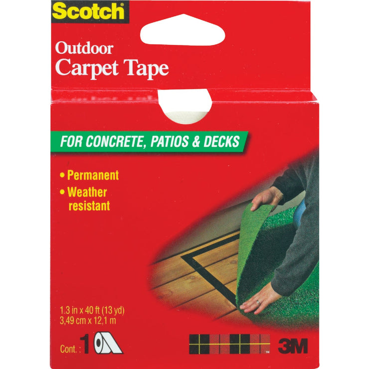 3M Scotch 1-3/8 In. x 40 Ft. Heavy Duty Carpet Tape