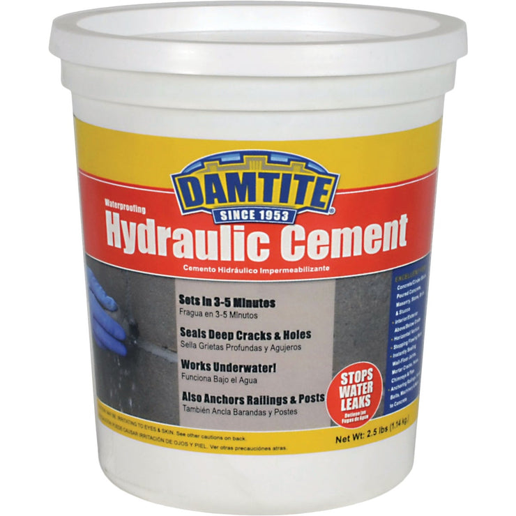 Damtite 2.5 Lb. Tub Hydraulic Cement