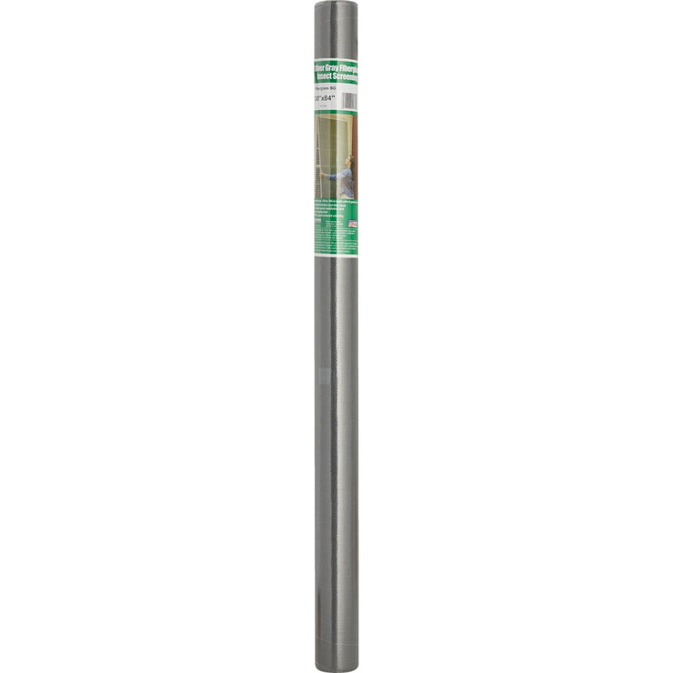 Phifer 30 In. x 84 In. Gray Fiberglass Screen Cloth Ready Rolls