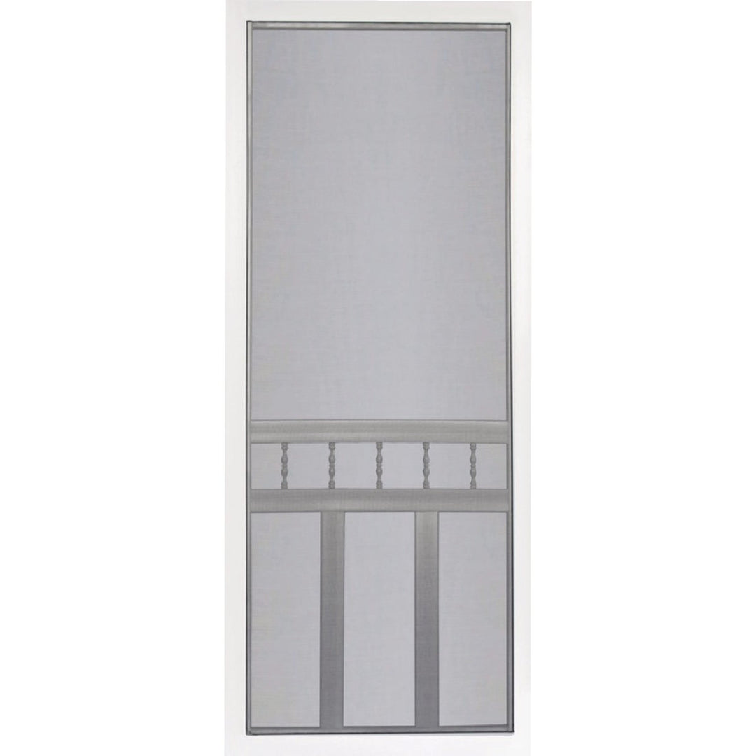 Screen Tight Waccamaw 36 In. W x 80 In. H x 1 In. Thick White
