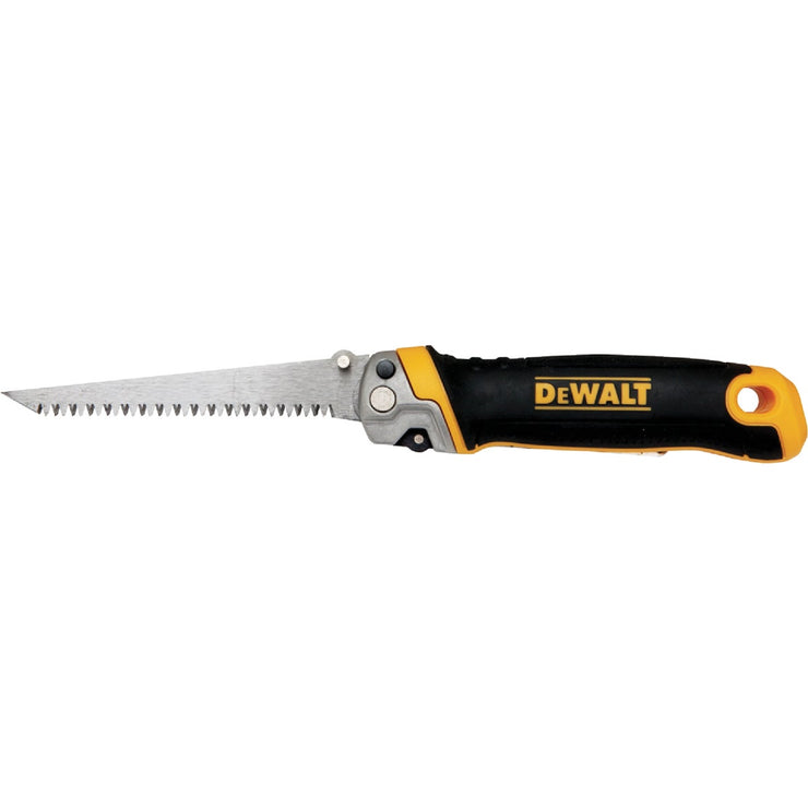 DeWalt 5-1/4 In. 8 TPI Folding Drywall Jab Saw with Rasp