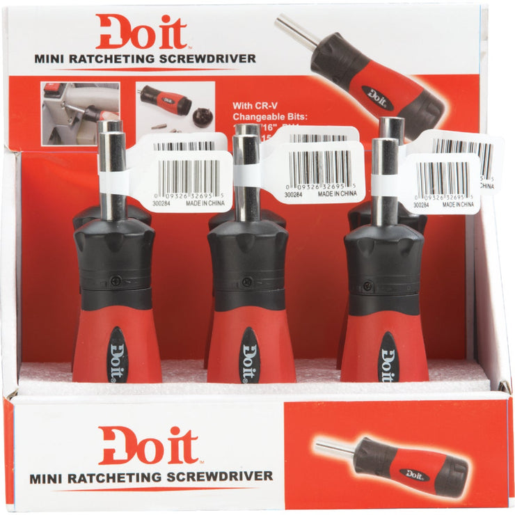 Do it Multi-Bit Mini Ratcheting Screwdriver